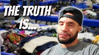 I HAVEN'T BEEN HONEST! The TRUTH about RESELLING. GOODWILL BINS haul.