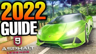 ASPHALT 9: LEGENDS 2022 *BASIC* GUIDE! | Asphalt 9 Legends Beginners Guide 2022