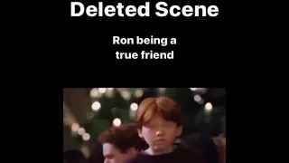 Deleted scene Ron being a true friend ❤️❤️❤️#harrypotter#ronweasley
