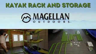 Magellan Outdoors 3-Tier Kayak Rack: Assembly and Review