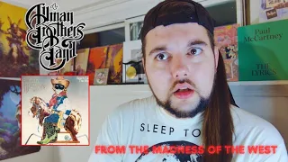 Drummer reacts to "From The Madness of the West" by The Allman Brrothers Band