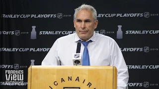 St. Louis Blues coach Craig Berube on Ben Bishop, Expecting a Game 7 & Blues Being Ready for Game 7