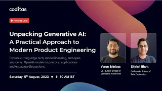 Unpacking Generative AI - A Practical Approach to Modern Product Engineering