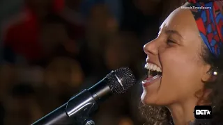 Alicia Keys "The Gospel" | Here in Times Square 2016 (Remastered 4K)