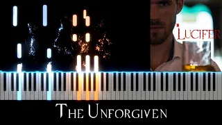 Lucifer - The Unforgiven Piano Tutorial Remastered