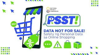 Data Not For Sale! Safety ng Personal Data sa Online Shopping