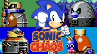 Sonic Chaos (Master System): All Bosses (As Sonic)