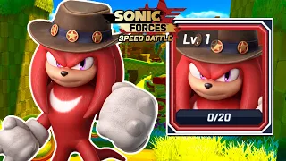 Series Knuckles Sonic Forces Speed Battle Showcase!