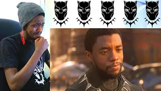 Chadwick Boseman Tribute REACTION VIDEO!!!