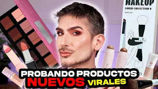 PROBANDO PRODUCTOS VIRALES FULL MAQUILLAJE Y BROCHAS