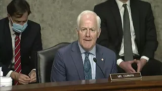 Cornyn Questions Rosenstein on Comey, Steele Dossier, and Crossfire Hurricane Investigation