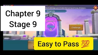 Vergeway Chapter 9 Stage 9 Lords Mobile