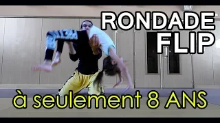 FREERUN - RONDADE FLIP à 8 ANS - Training Day