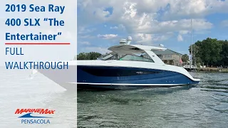 Fresh New Trade | 2019 Sea Ray SLX 400 For Sale at MarineMax Pensacola!