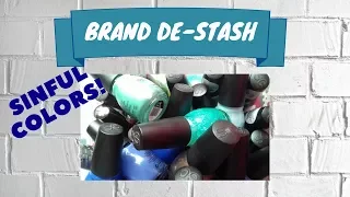 Brand De-stash- SINFUL COLORS