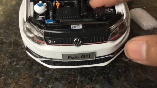 Unboxing of Mini Volkswagen POLO 1/18 Diecast