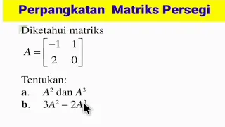 Perpangkatan matriks