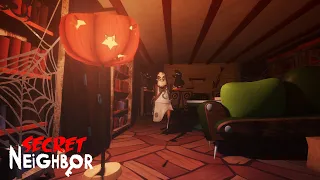 SECRET NEIGHBOR HALLOWEEN DETECTIVE AND BUTCHER NEIGHBOR GAMEPLAY !