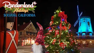 Solvang at Christmas! Julfest begins in California's Fantasyland!