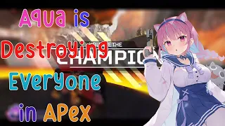 Aqua Back to Apex Legends and just Casually Destroying Everyone!!!!