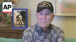 100-year-old WWII Veteran describes finding Concentration Camp