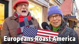 What do Dutch Europeans think of Americans?