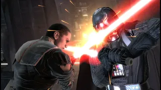 [No Upgrades/Sith Master] The Force Unleashed all boss fights