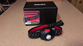 Coast FL60R headlamp for trail running review