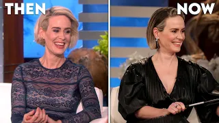 Then and Now: Sarah Paulson's First and Last Appearances on 'The Ellen Show'