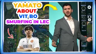 YamatoCannon About VIT BO SMURFING in VIT vs MAD