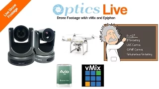 Live Streaming a Drone Broadcast with vMix and Epiphan