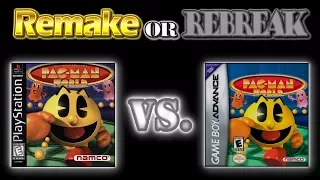 ROR: Pac Man World: 20th Anniversary (PS1 Vs. GBA)