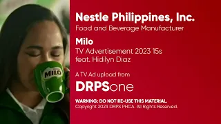 Milo TV Ad 2023 15s with Hidilyn Diaz (Philippines)