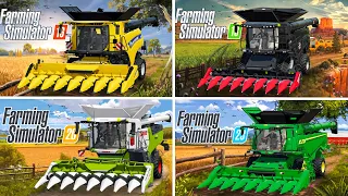 Fs16 vs Fs18 vs Fs20 vs Fs23 | Harvester Comparison | Timelapse |