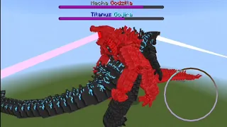 I SUMMONED GODZILLA IN MINECRAFT MOBS BATTLE! #4 #MINECRAFT #GODZILLA #MOBS #BATTLE