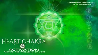 🍃💚HEART CHAKRA ACTIVATION | HEAL AND OPEN UP YOUR HEART SPACE | ALLOW LOVE TO RADIATE YOUR AURA✨🍃