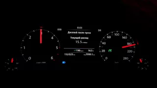 Расход топлива vw touareg 3.0 tdi 190 km,h на автобане