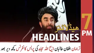 ARY News Headlines | 7 PM | 7 September 2021