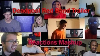 Deadpool  Red Band Trailer Reaction MASHUP