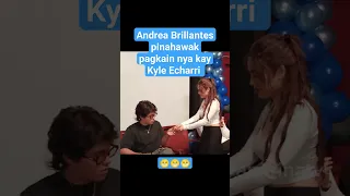 Andrea Brillantes pinahawak ng pagkain si Kyle Echarri