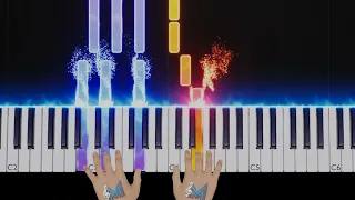 Easy Piano Tutorial: Hymne à la joie/ode to joy, 9 Symphonie - Beethoven (Slow)