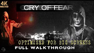 ⏩Cry of Fear (2012) [WITH ENLARGED SUBTITLES] [4K/60FPS] [FULL WALKTHROUGH] [NO COMMENTARY/NO RUSH]