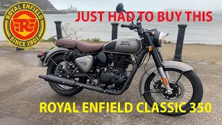 Just had to buy the iconic Royal Enfield Classic 350