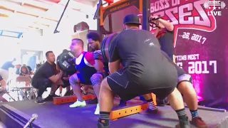 Yuri Belkin 380 kg squat Boss Of Bosses IV 2017