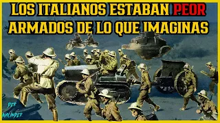 ¿Qué tan malo era el armamento italiano de la Segunda Guerra Mundial?