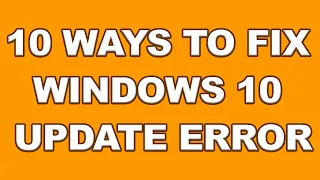 10 WAYS TO FIX WINDOWS 10 UPDATE ERROR : 0x80070643