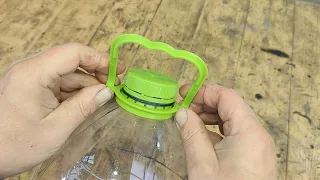 Never throw away an empty plastic bottle! A brilliant idea in a few minutes!