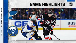 Sabres @ Blues 11/23 | NHL Highlights 2022