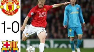 MANCHESTER UNITED 1-0 BARCELONA 2008