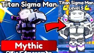 TITAN SIGMA MAN FREIGESCHALTET In Toilet Tower Defense!